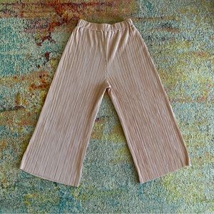 Zara, size small, pink, holiday pants.